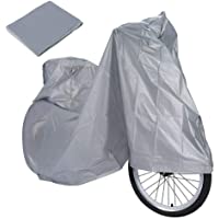 B&amp-F Funda para Bicicleta Protectora-Cubierta para Bicicletas Impermeable Hecho con Plástico Tejido Reforzado contra Sol…